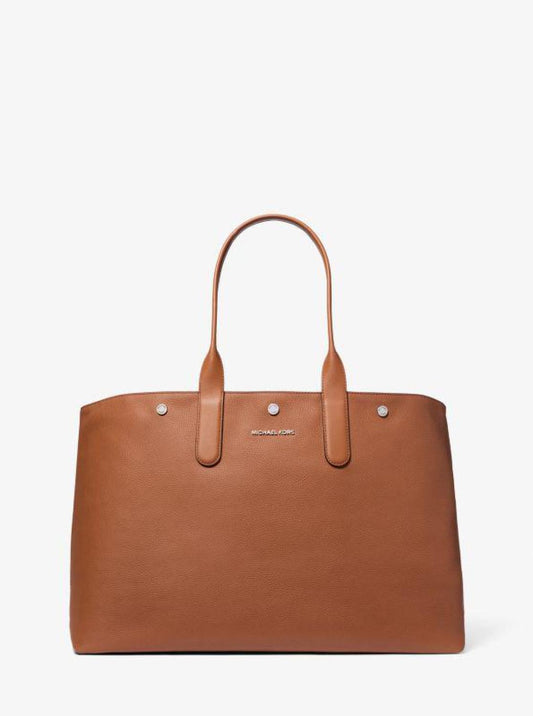 Hudson Oversized Leather Tote Bag