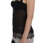 Dolce & Gabbana Elegant Silk Floral Lace Babydoll Chemise