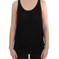 PLEIN SUD Sleek Black Cami Blouse Tank Top