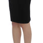 PLEIN SUD Elegant Black Pencil Skirt for Chic Look