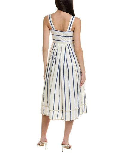 Weekend Max Mara Giano Silk-Blend Midi Dress