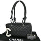 Chanel Cambon  Leather Shoulder Bag (Pre-Owned)