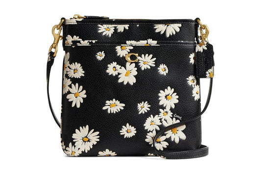 Kitt Messenger Crossbody with Floral Print