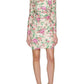 Womens Lace Printed Sheath Dress