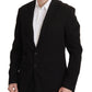 Dolce & Gabbana Elegant Virgin Wool Single Breasted Jacket