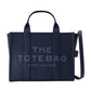 The Small Tote in Blue Sea Leather