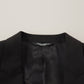 Dolce & Gabbana Elegant Slim Fit Black Blazer Jacket