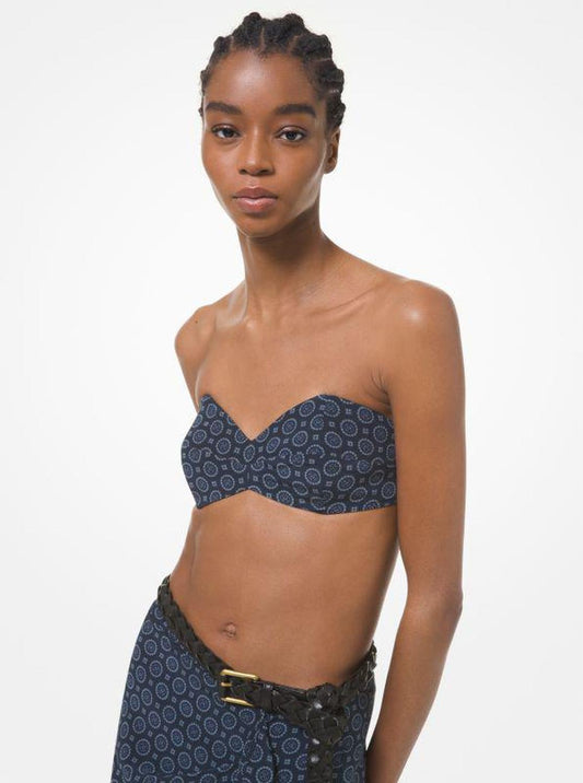 Foulard Silk Crepe De Chine Bandeau