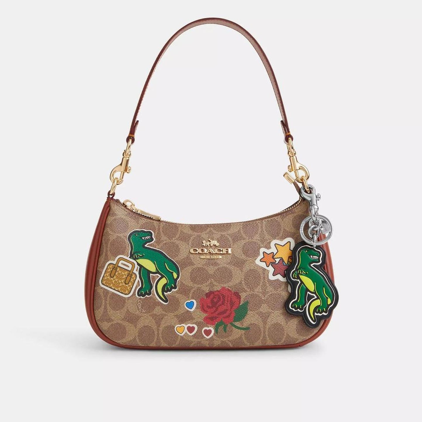 Coach Outlet Dinosaur Sticker Bag Charm