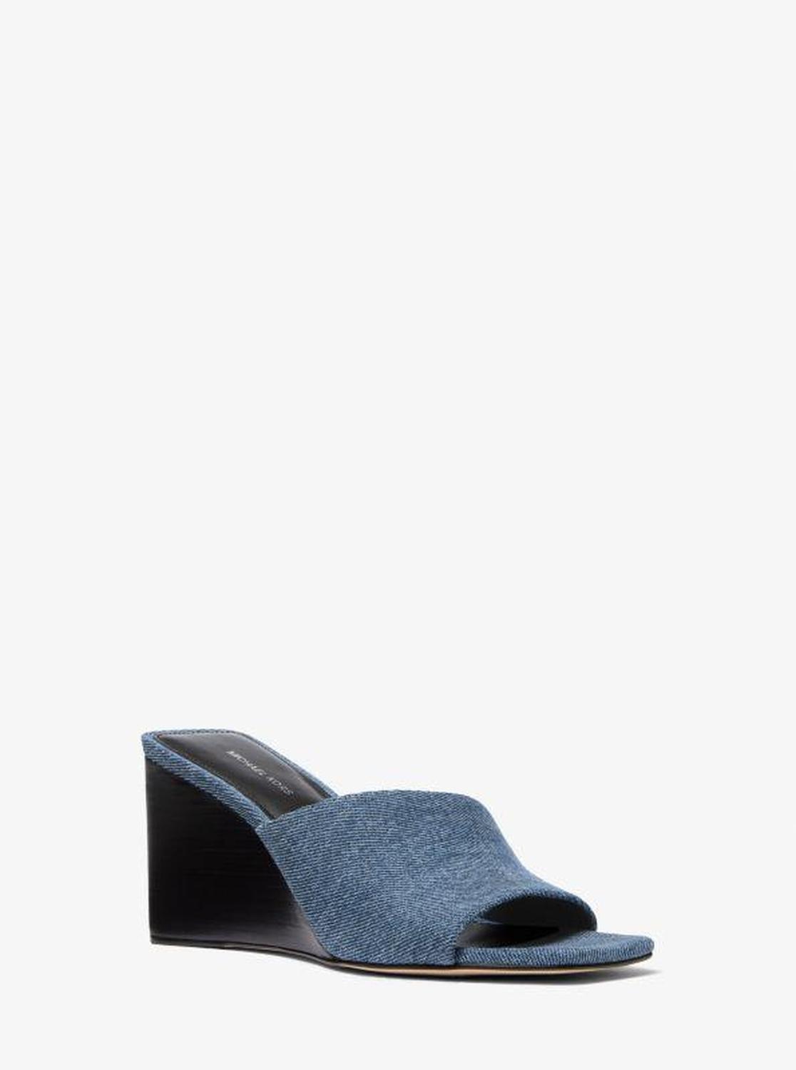 Merriam Denim Wedge Sandal