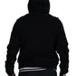 Dolce & Gabbana Elegant Black Bomber Jacket with Hood