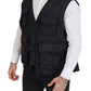 Dolce & Gabbana Elegant Sleeveless Vest Jacket in Black