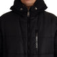 Dolce & Gabbana Elegant Black Hooded Parka Winter Jacket