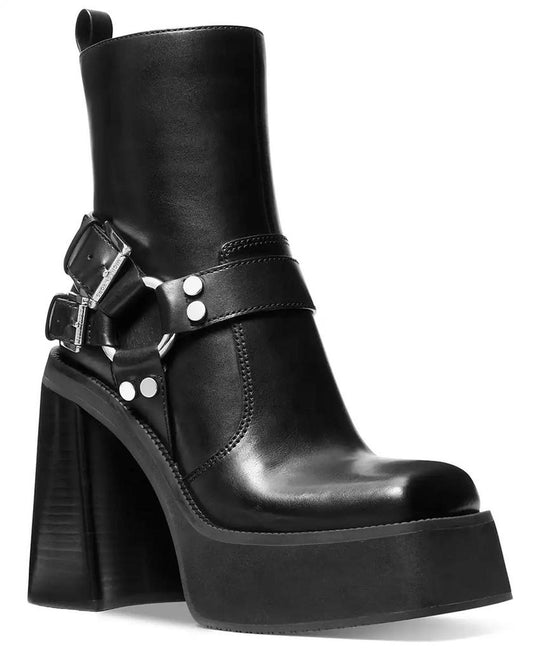 Women's Crosby Leather Moto Booties