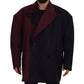 Dolce & Gabbana Elegant Bordeaux Double-Breasted Jacket