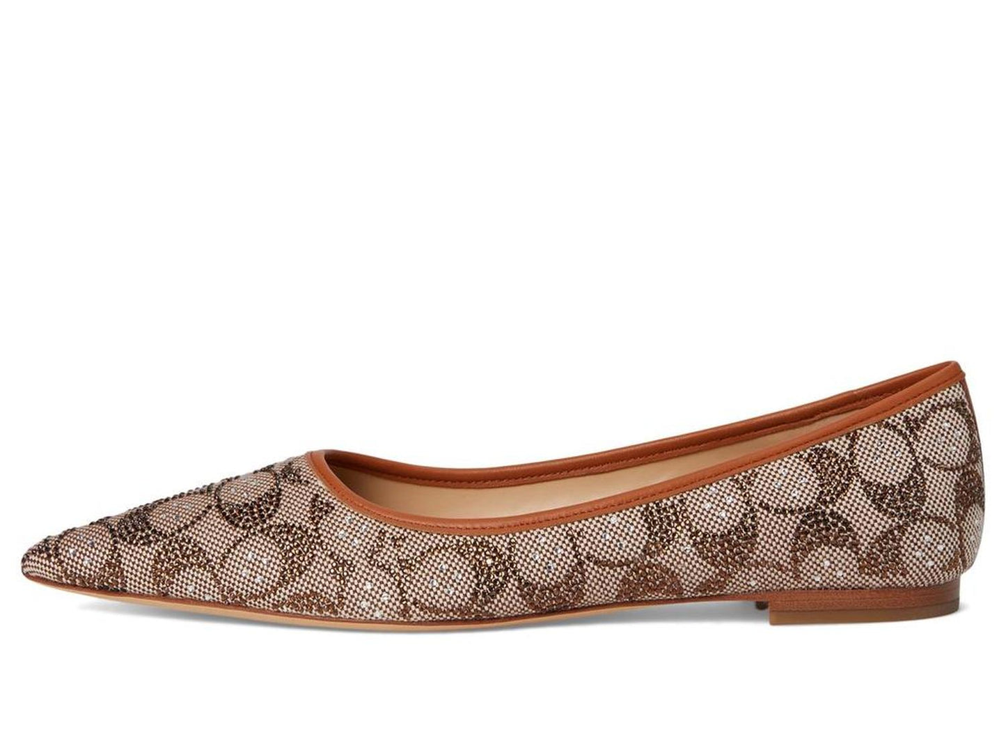 Daphne Crystal Signature Jacquard Flat