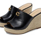 Gloria Leather Wedge