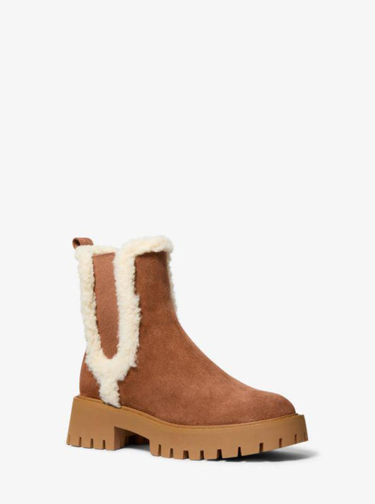 Asher Suede and Faux Shearling Boot