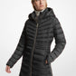 Quilted Nylon Puffer Coat