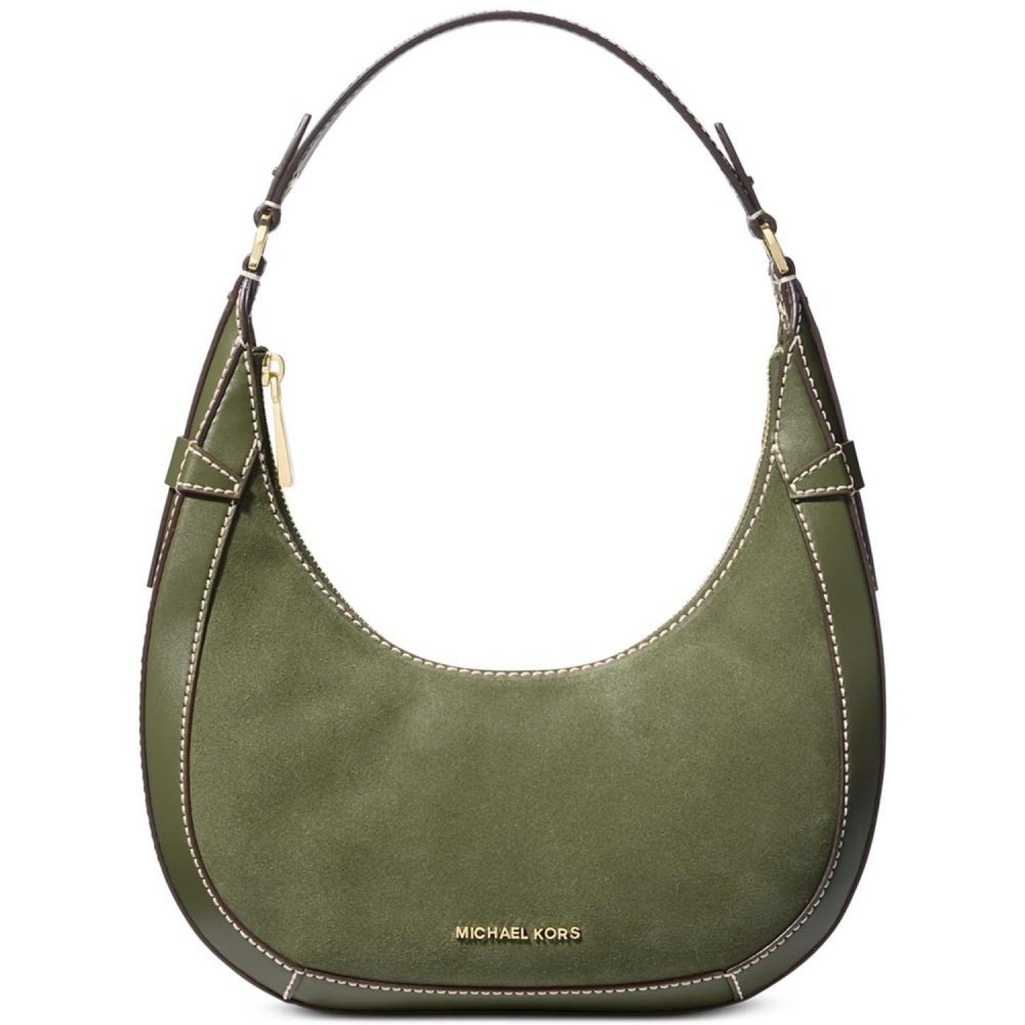 Preston Small Crescent Top Zip Shoulder Bag