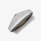 Mia Metallic Lizard Embossed Leather Envelope Clutch