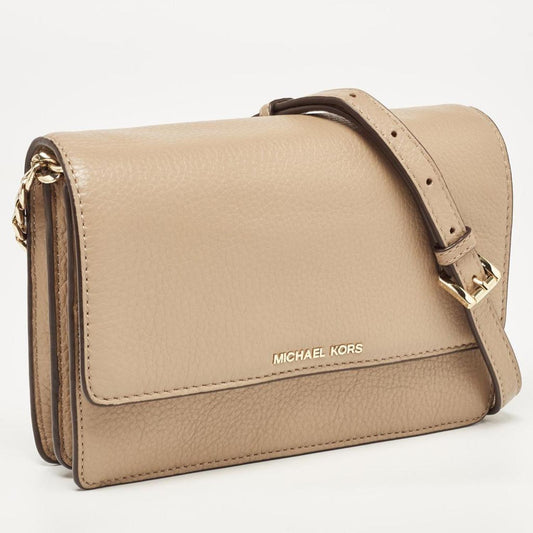 Michael Kors  Leather Daniela Crossbody Bag