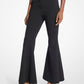 Stretch Crepe Flared Pant