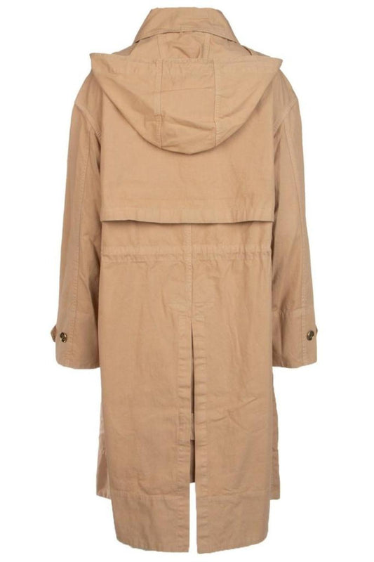 Michael Michael Kors Buttoned Long-Sleeved Trench Coat