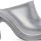 Silver Melissa Edition Heeled Sandals