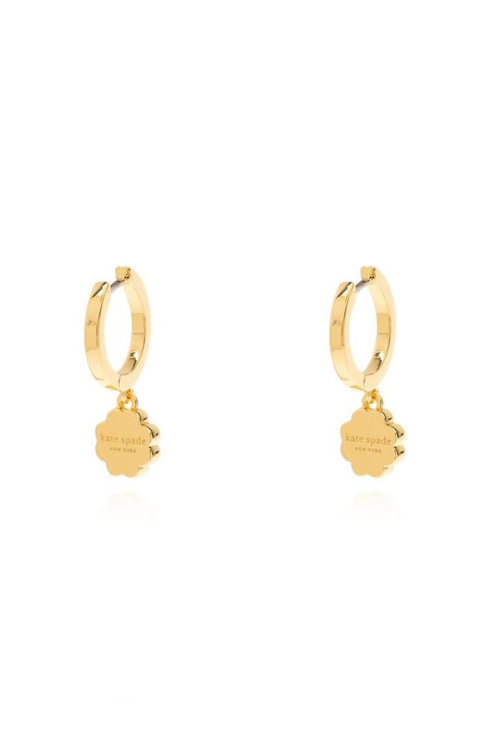 Kate Spade Heritage Bloom Huggies Earrings