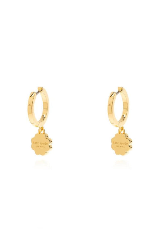 Kate Spade Heritage Bloom Huggies Earrings