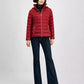 Women's Hooded Zip Packable Down Puffer Coat