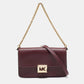 Michael Kors Burgundy Leather Ns Sonia Shoulder Bag