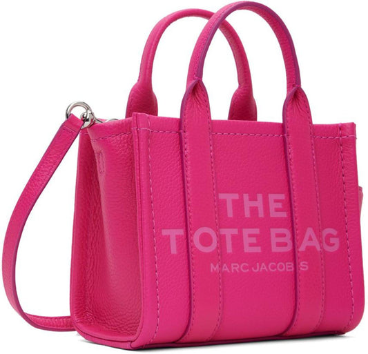 Pink 'The Leather Crossbody' Tote