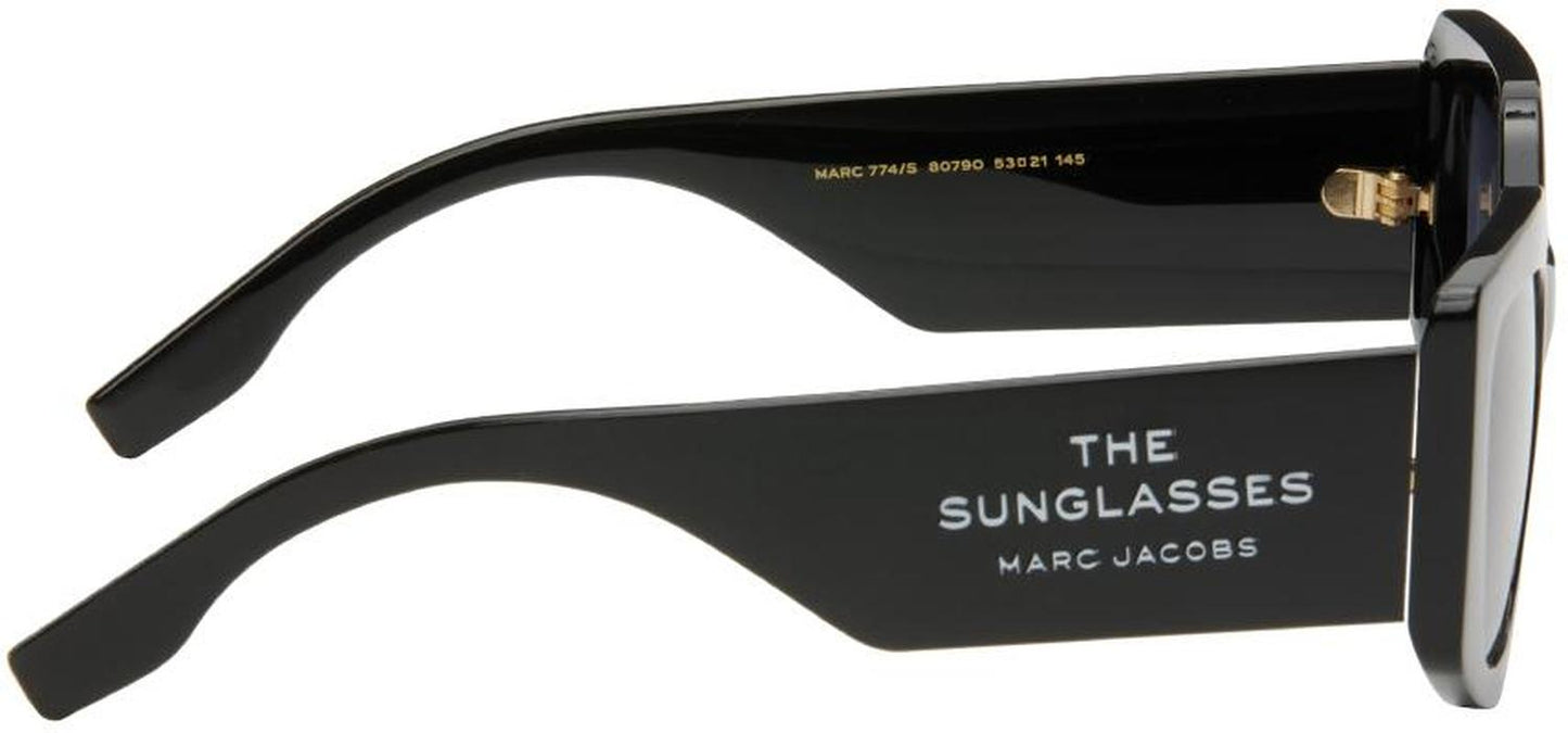 Black  'The Square Cat Eye' Sunglasses