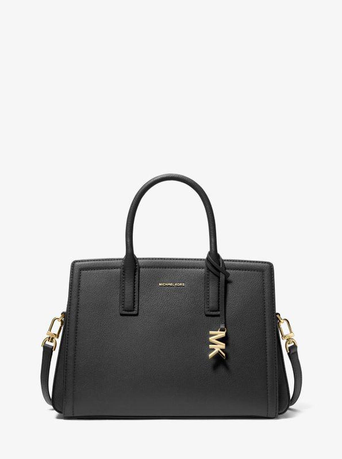 Laila Medium Leather Satchel