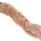 Dolce & Gabbana Elegant Beige Suede Elbow-Length Gloves