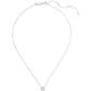 Time To Shine Sterling Silver Pavé Diamond Accent Pendant Necklace, 16" + 3" extender