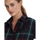 Bullion Patch Plaid Twill Shirt