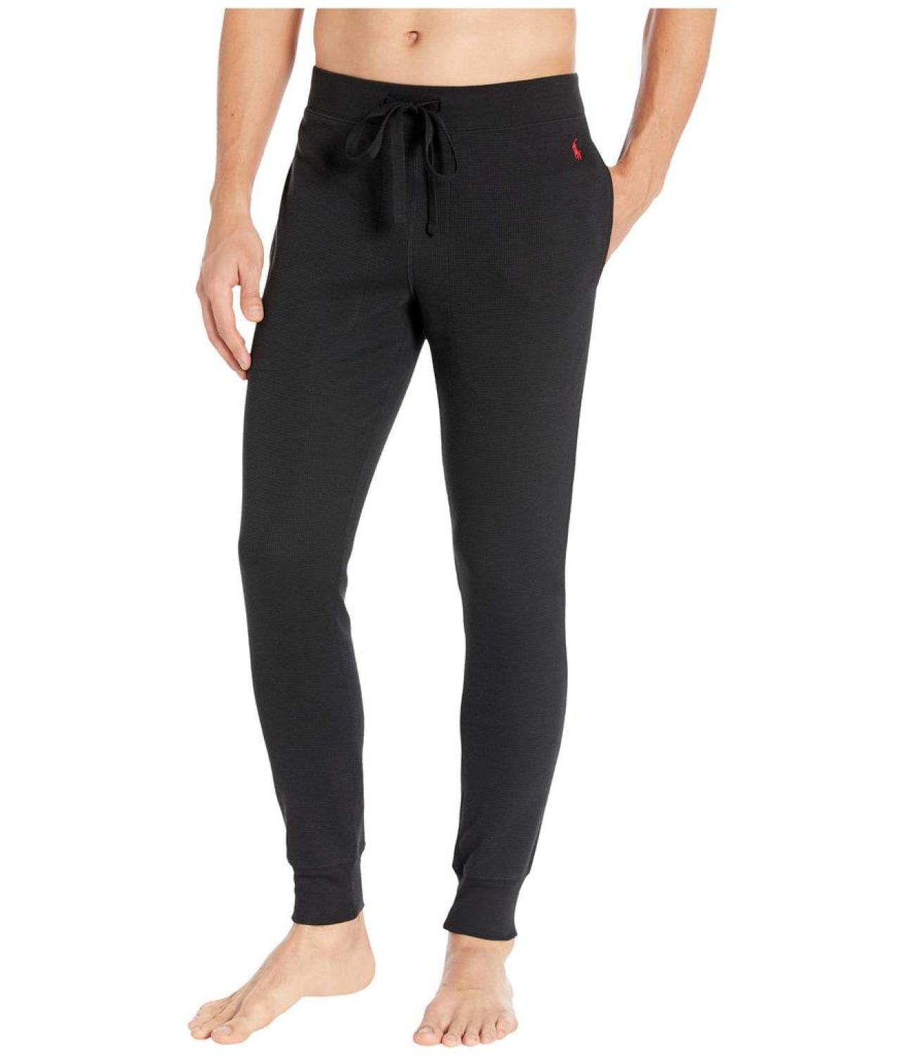 Midweight Waffle Solid Jogger Pants