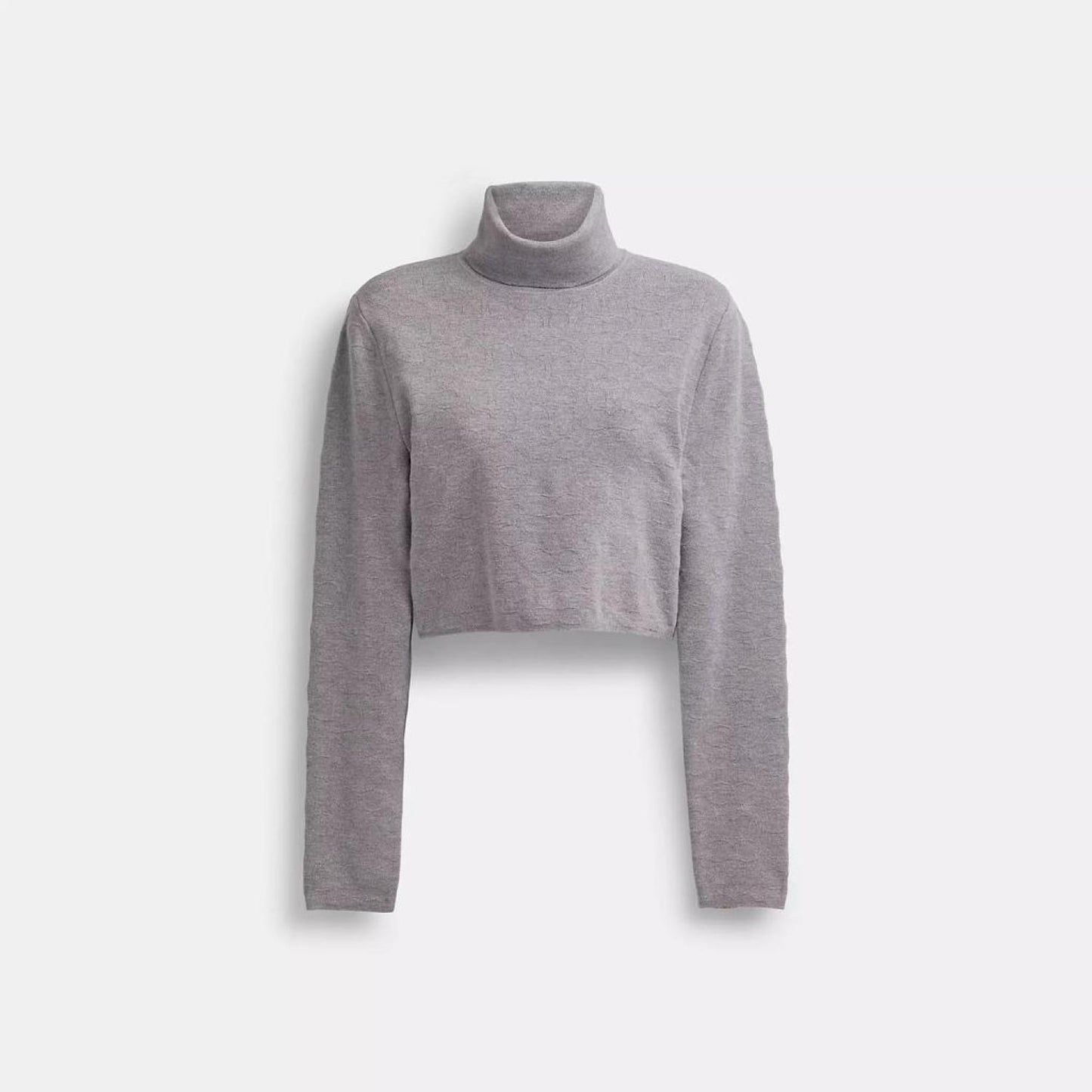 Coach Outlet Signature Cropped Turtleneck