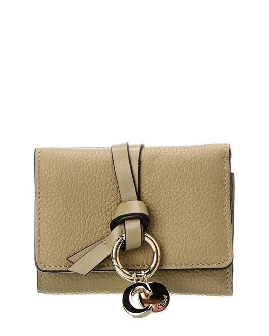 Chloé Alphabet Leather Coin Purse