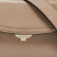 Beige Leather Extra Small Ava Top Handle Bag