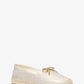 Nori Metallic Linen Slip-On Espadrille