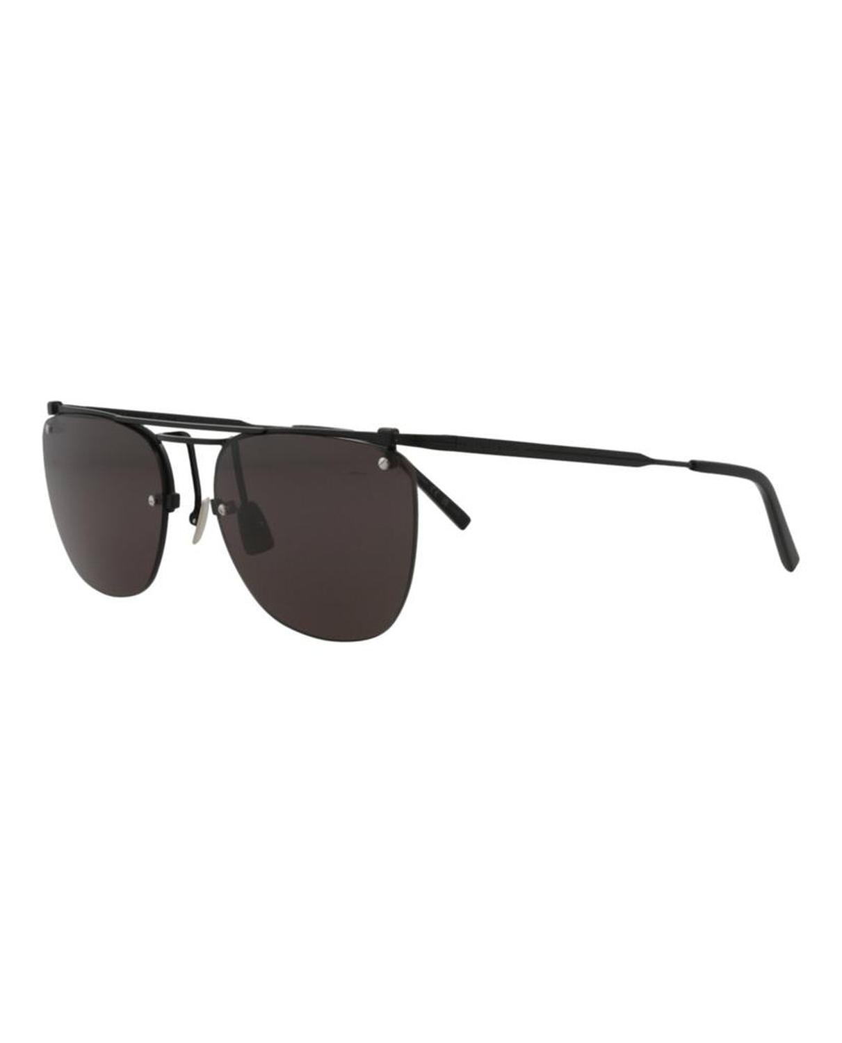 Aviator-Frame Metal Sunglasses