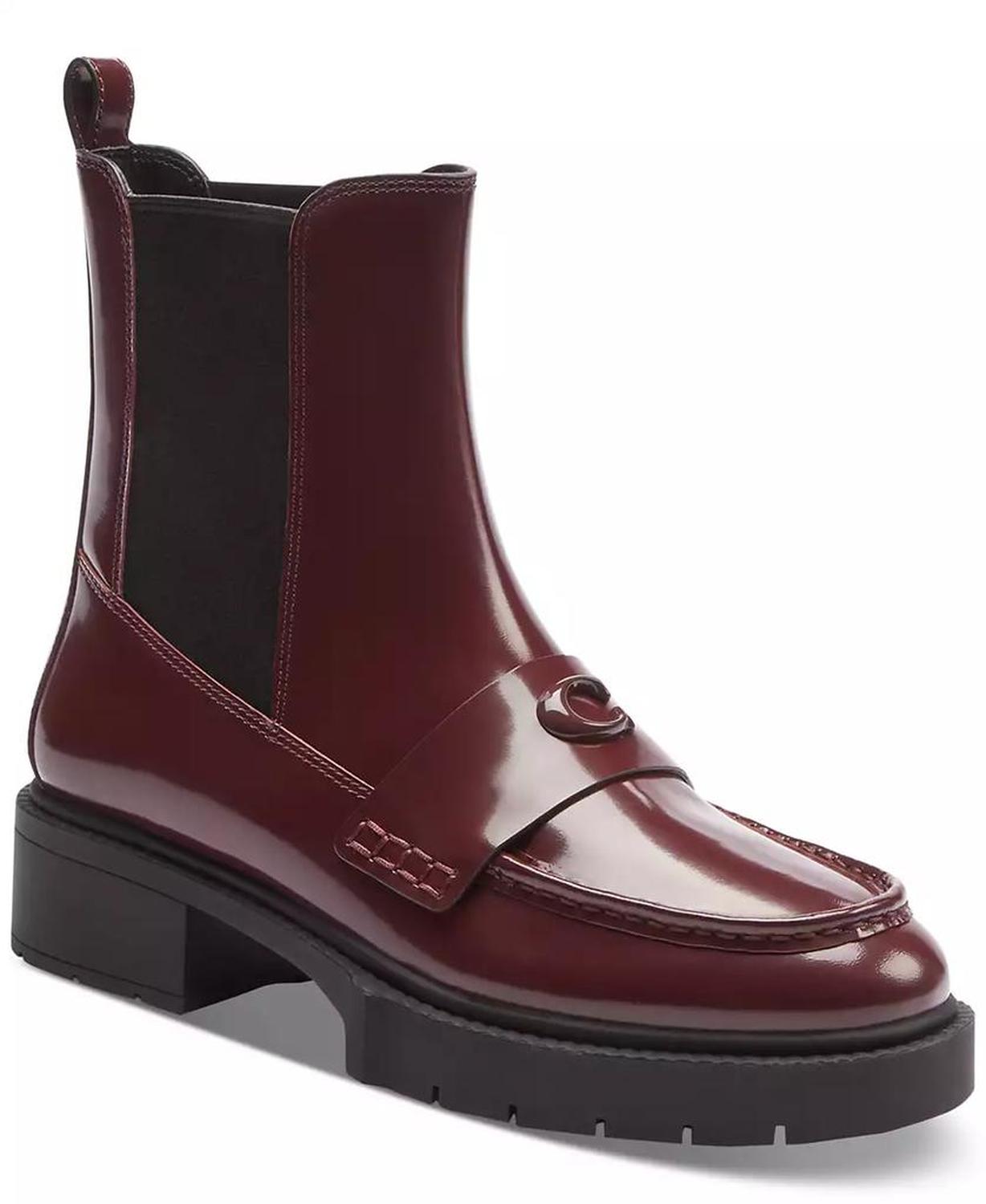 Women's Louisa Leather Chelsea Booties