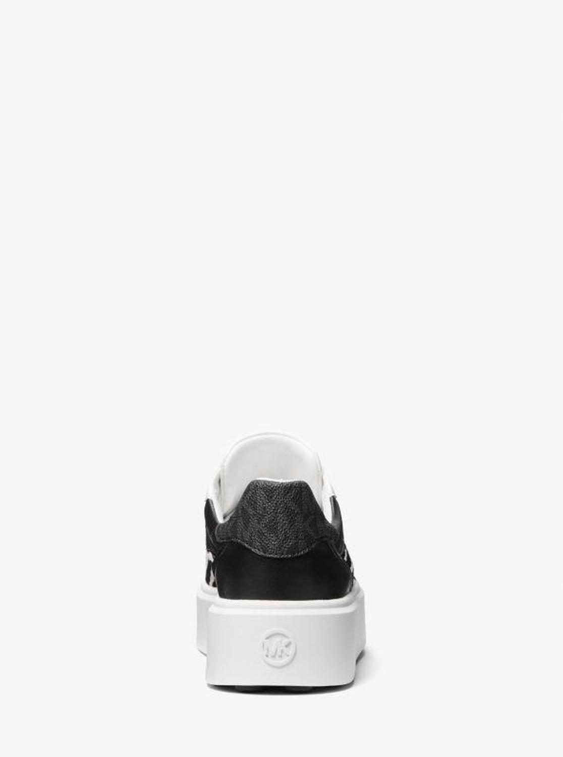 Romey Mixed-Media Platform Sneaker