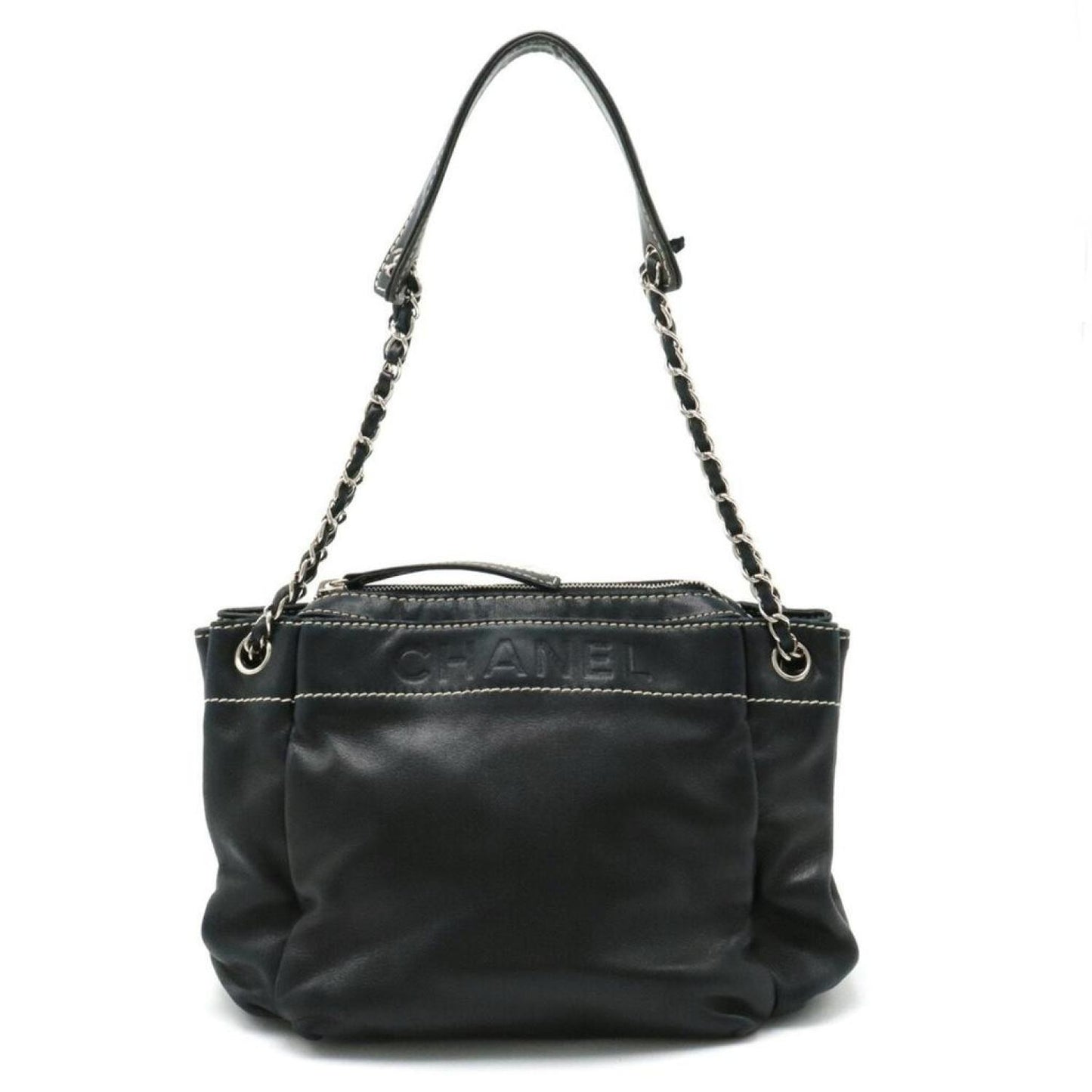 Chanel -  Leather Shoulder Bag (Pre-Owned)