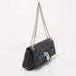 Michael Kors Navy Quilted Leather Hamilton Chain Shoulder Bag