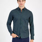 Men's Slim-Fit Stretch Stripe Button-Down Shirt